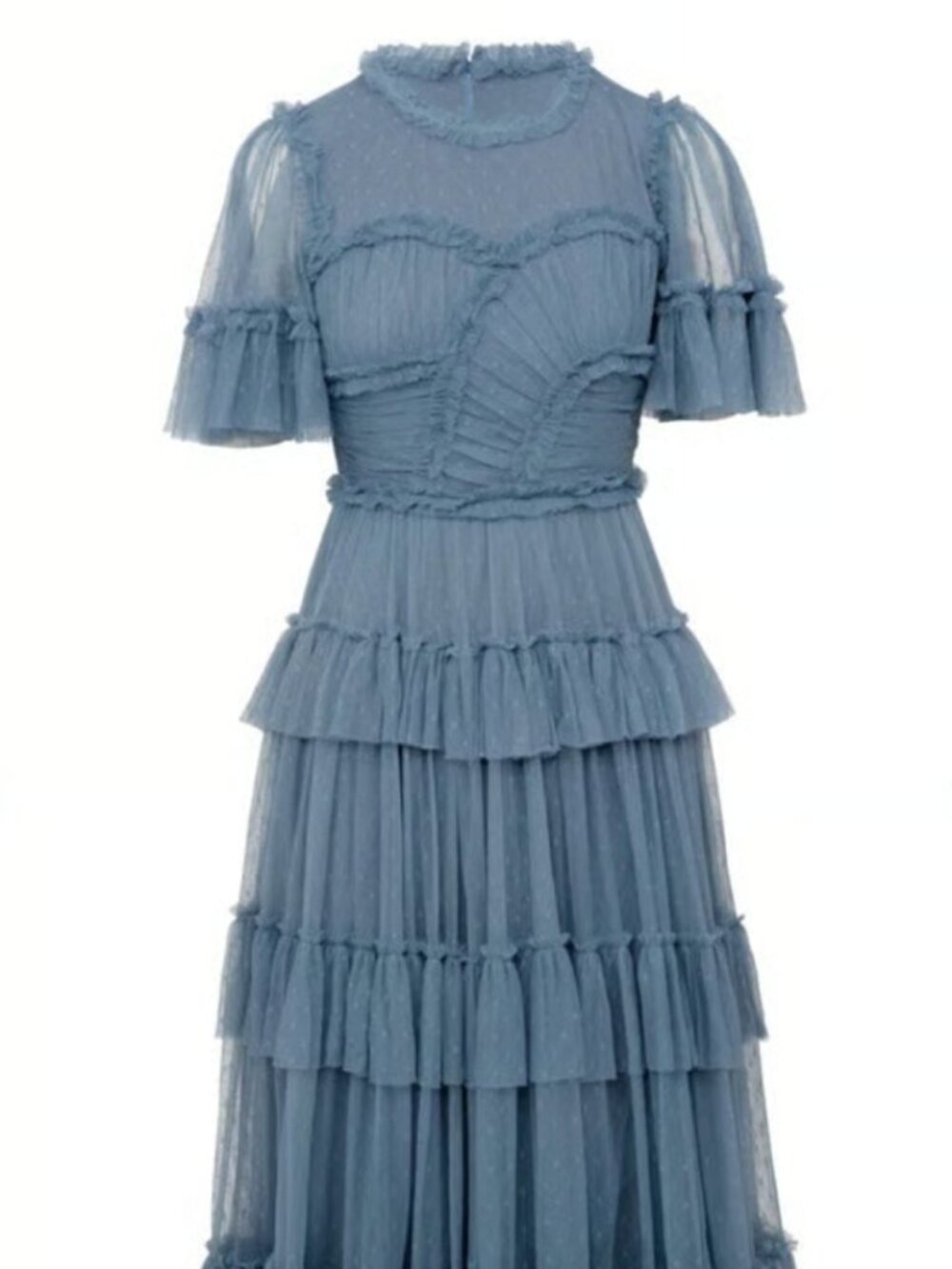 Light Blue Whimsical Ivy City Co. Dress - Picture 2 of 10